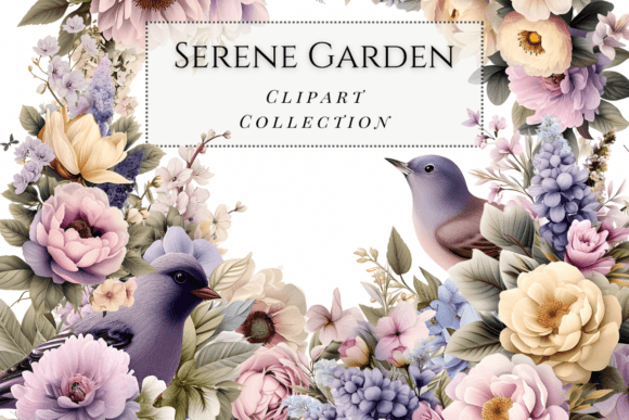 Download Serene Garden Flower Graphics - Garden Collection