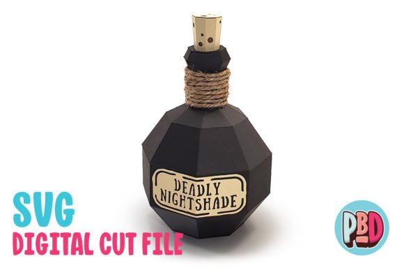 Download Deadly Nightshade Potion 3D Papercraft - Potion Collection