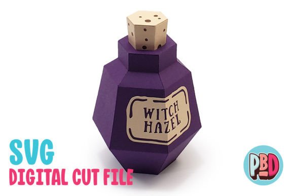 Download Witch Hazel Potion 3D Papercraft - Potion Collection